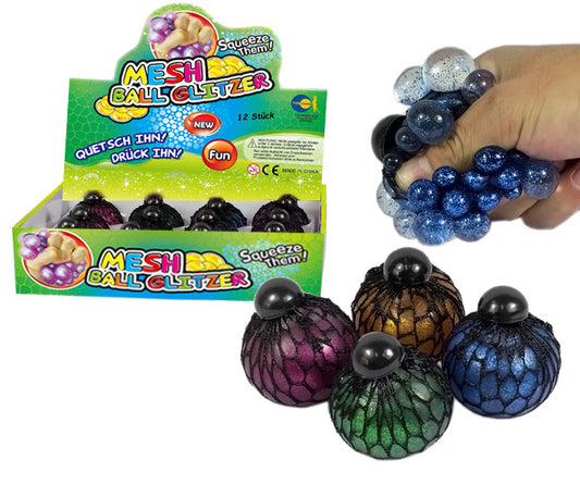Mesh Ball Glitzer 5 cm Durchmesser - Skillworld