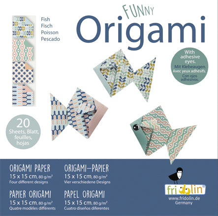 Funny Origami / 20 Blatt (15 x 15cm) - Skillworld