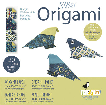 Funny Origami / 20 Blatt (15 x 15cm) - Skillworld