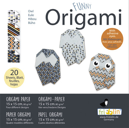 Funny Origami / 20 Blatt (15 x 15cm) - Skillworld